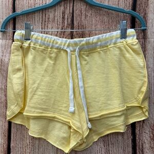 Yellow Women's Shorts